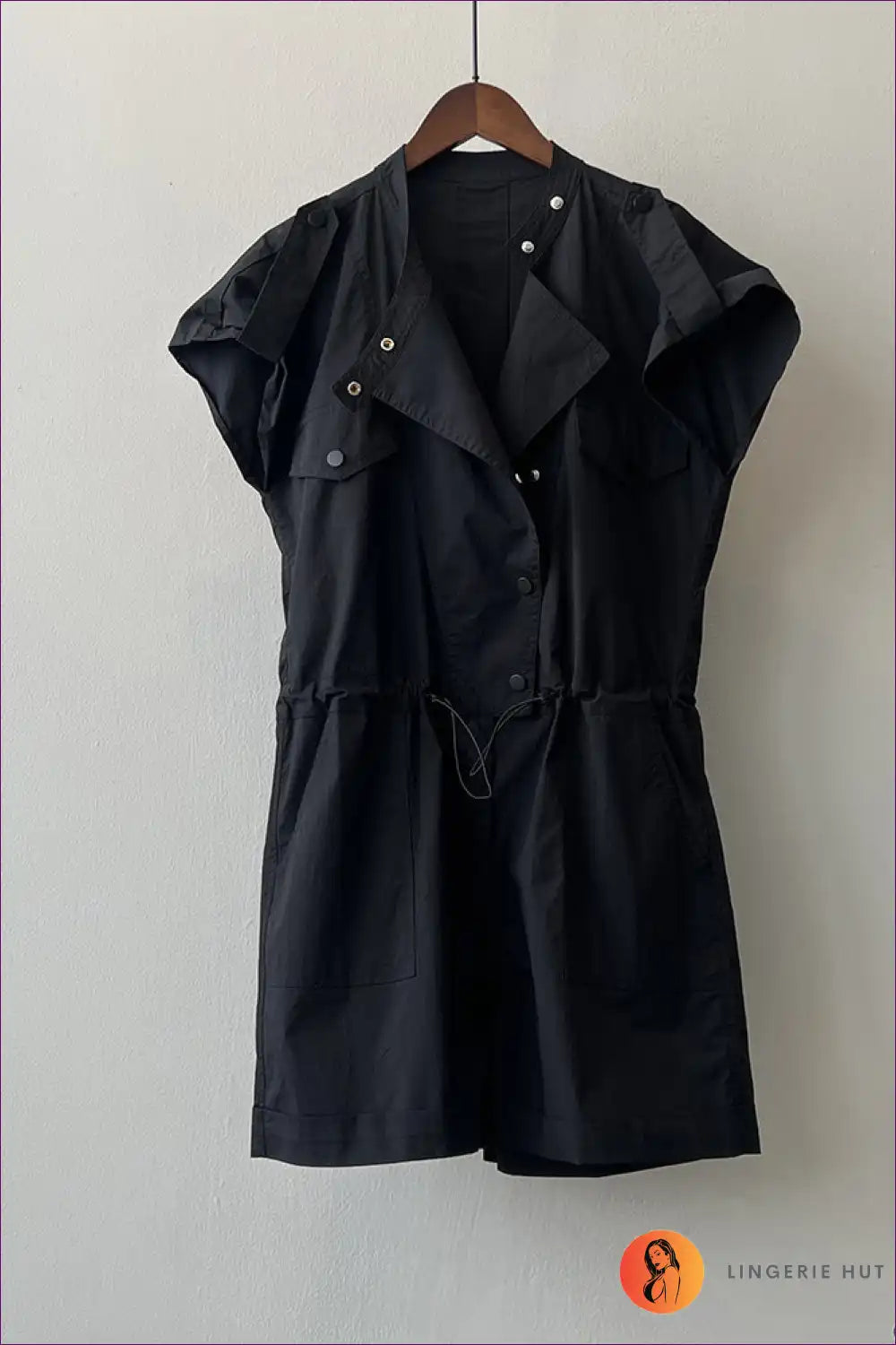 Casual Cotton Button-down Set - Effortless Summer Comfort