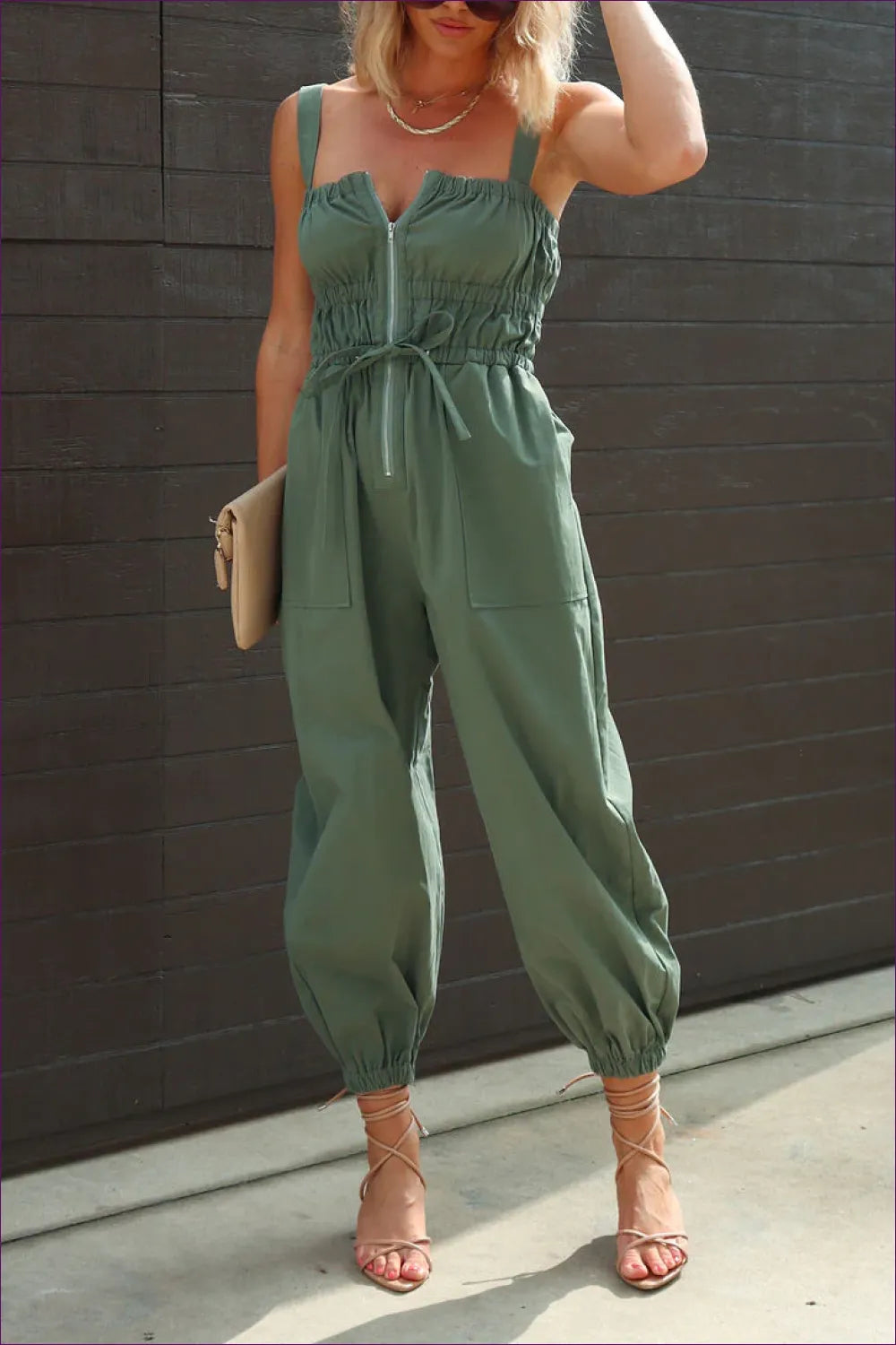 Casual Summer Jumpsuit - Embrace Vibes For x