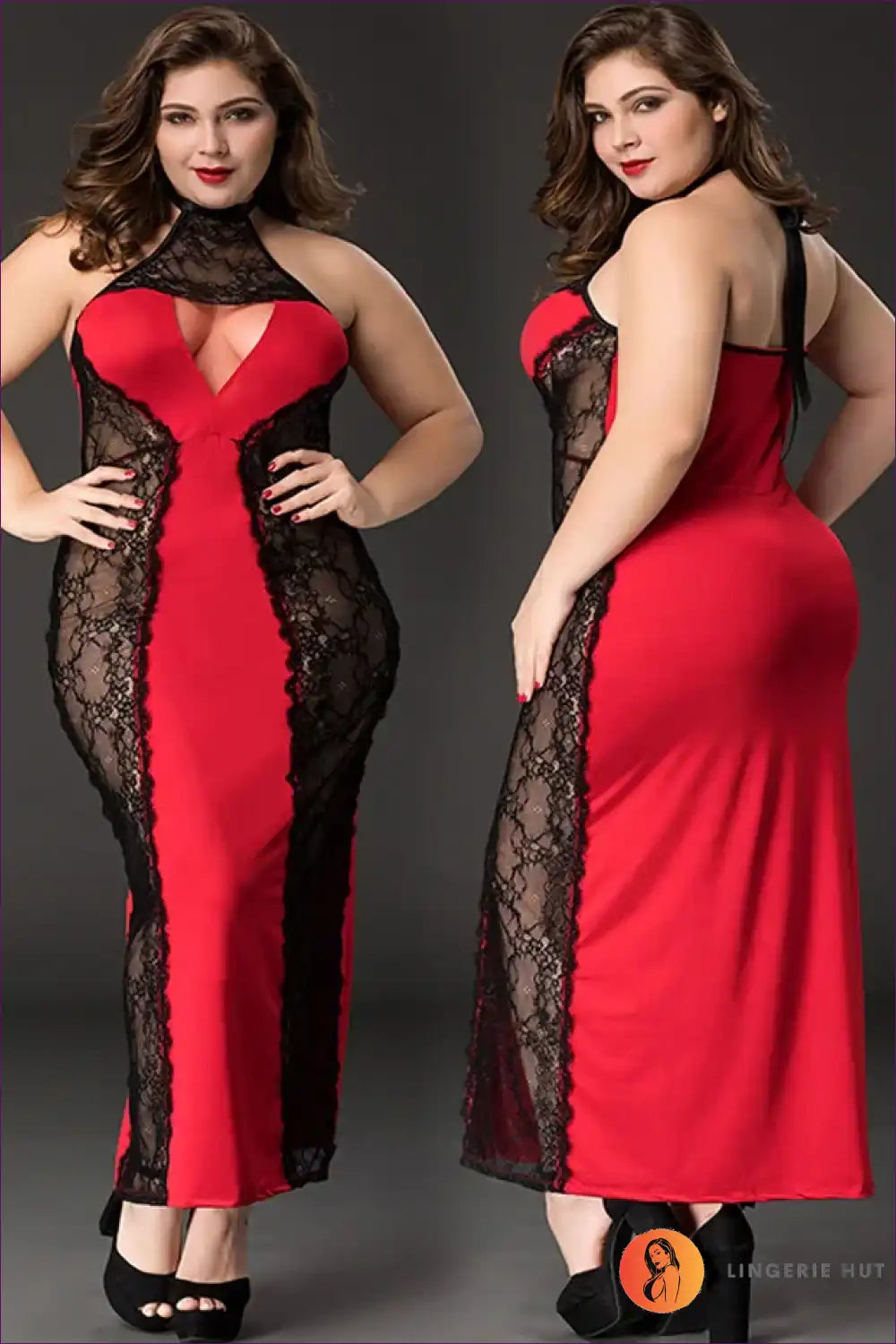 Cheongsam Costume with Keyhole Neckline - Modern Boudoir Twist for Boudoir, Costume, Date Night, Dresses,