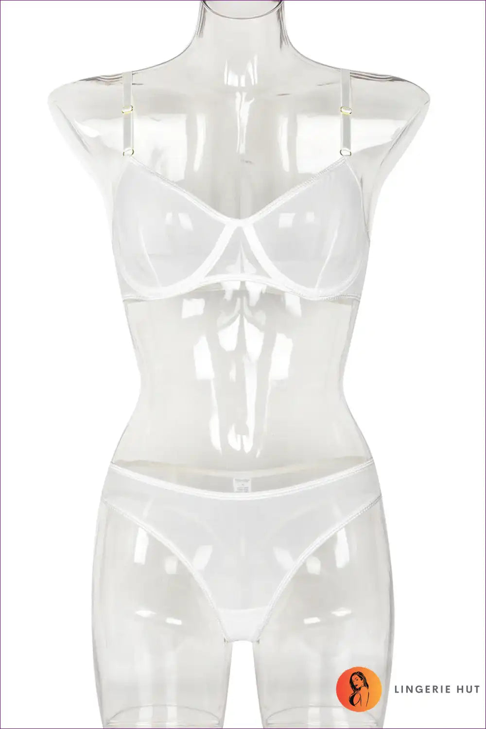 Indulge In The Allure Of Simplicity With Lingerie Hut’s Chic Allure Two-piece Sling Set - a Perfect Blend