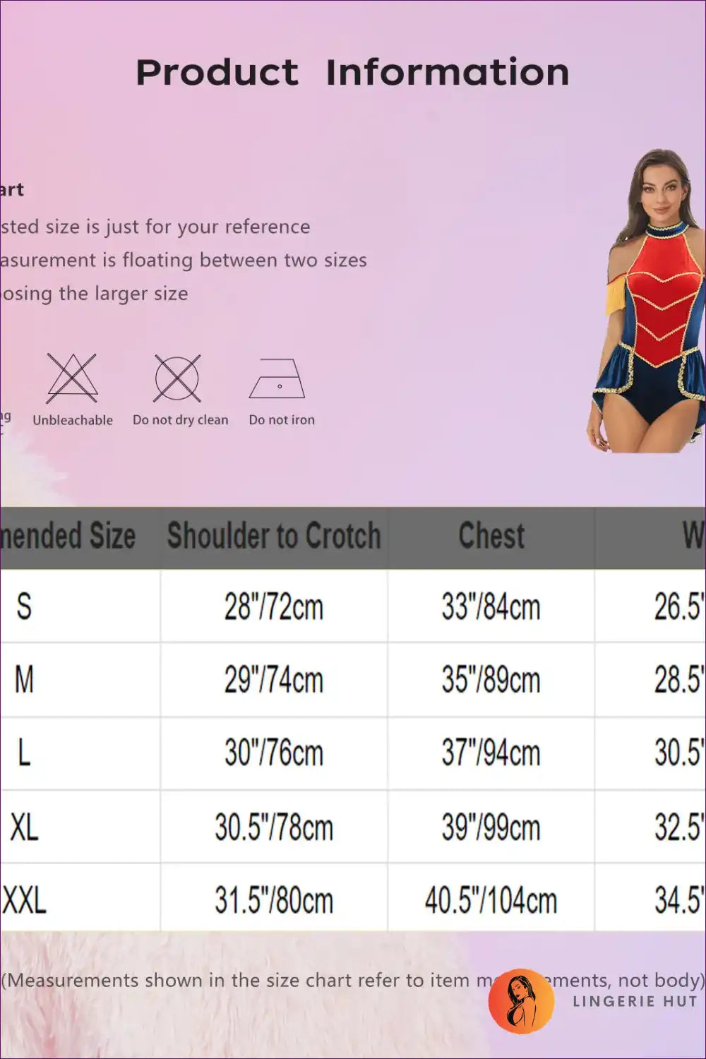 Circus Guard Bodysuit with Velvet Tassel - Statement Party Costume for Bodysuit, Costume, Glamour, Halloween,