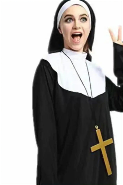 Classic Nun Costume - Traditional & Fun Look for Costume, Modest, Nun, Theme Parties