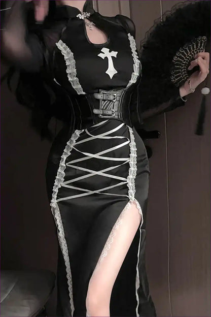 Classic Nun Uniform Dress for Halloween & Cosplay a Line, Costume, Halloween, just In, Modest