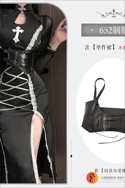 Classic Nun Uniform Dress for Halloween & Cosplay a Line, Costume, Halloween, just In, Modest