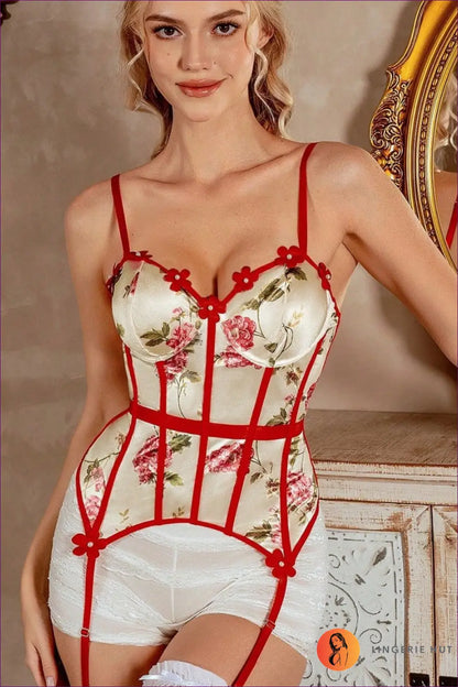Corset Top with Cage Strap Detail - Confident Evenings - Others - Boudoir • Date Night • just in • Lingerie - Hut