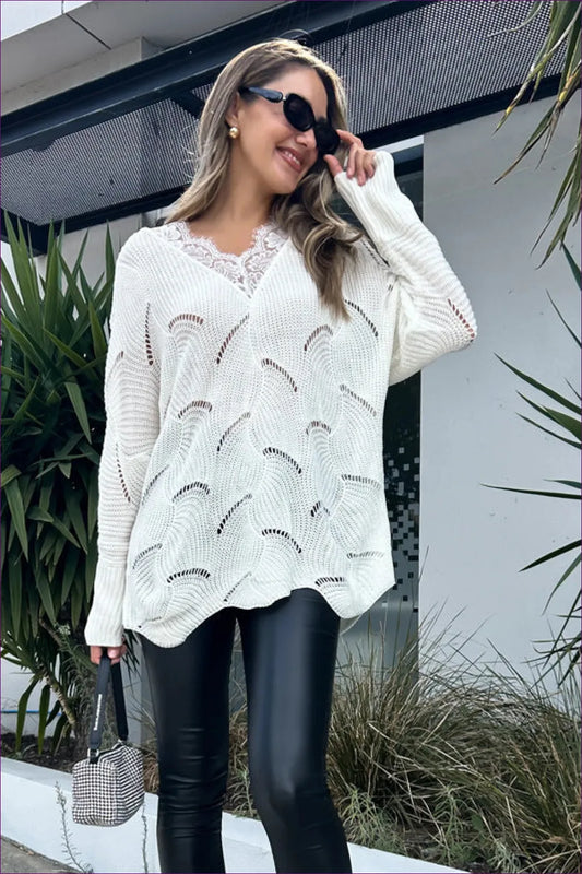 Cozy Chic Knit Sweater – Effortless Style For x