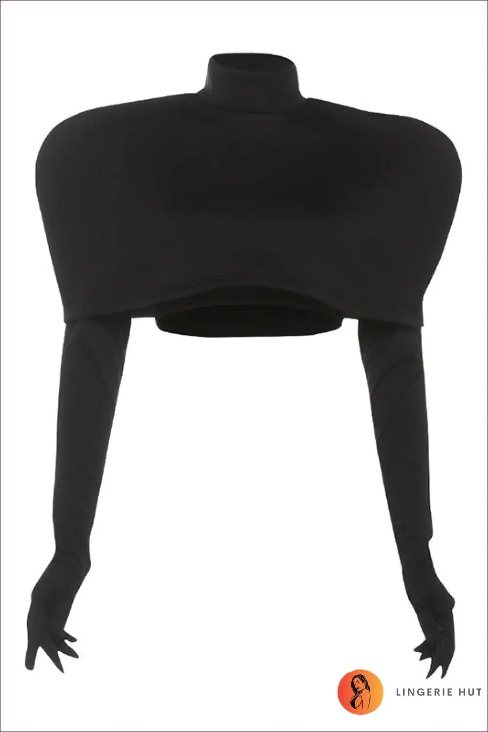 Cropped Turtleneck Top Set - Effortless City Layering - s / Black - co Ord - Lingerie Hut - All Season • Autumn