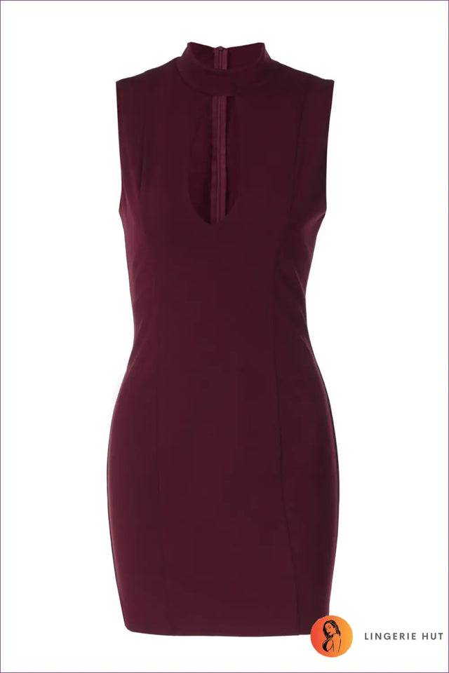 Cut-Out Bodycon Mini Dress