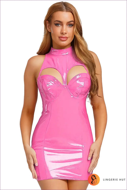 Cut-out Bodycon Mini Dress - Worth a Second Look - Dresses - All Season • Clubwear • Cutout • Date Night - Lingerie Hut
