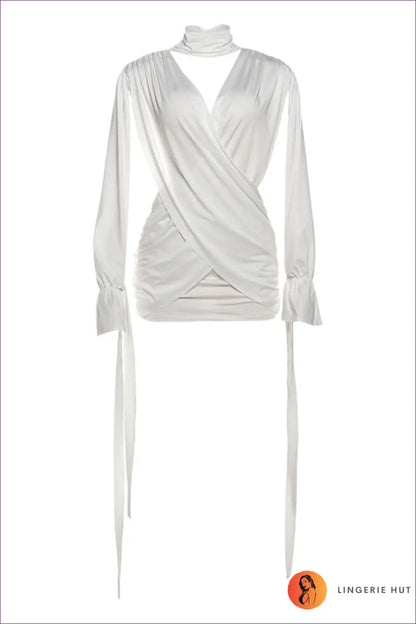 Cutout Bodycon Mini Dress - Made for the Night out - s / White - Dresses - Autumn • Backless • Clubwear • Lingerie Hut