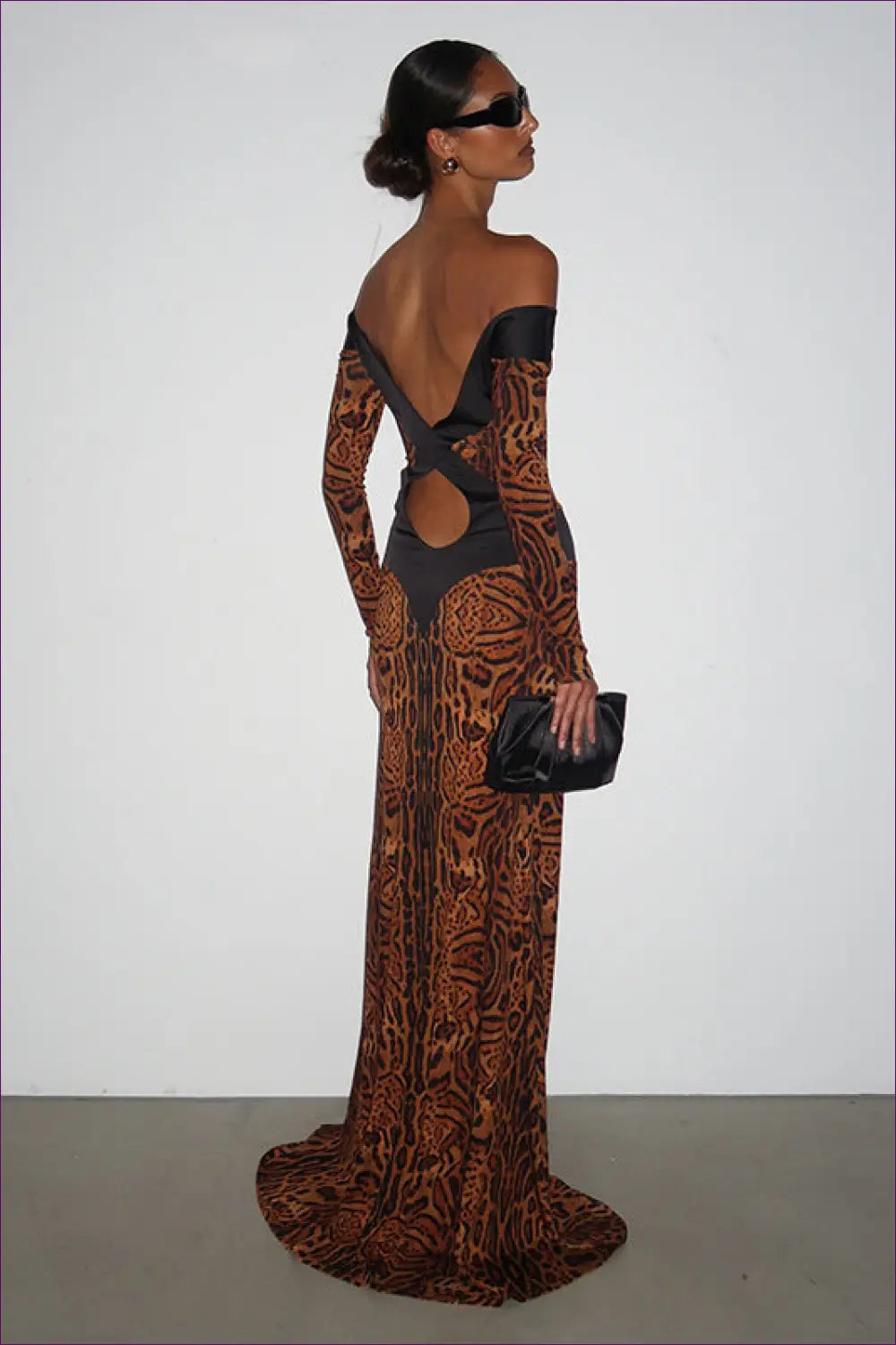 Cutout Dress with Detail - Late Afternoon Glow - Backless • Casual • Cotton • Dresses - Lingerie Hut