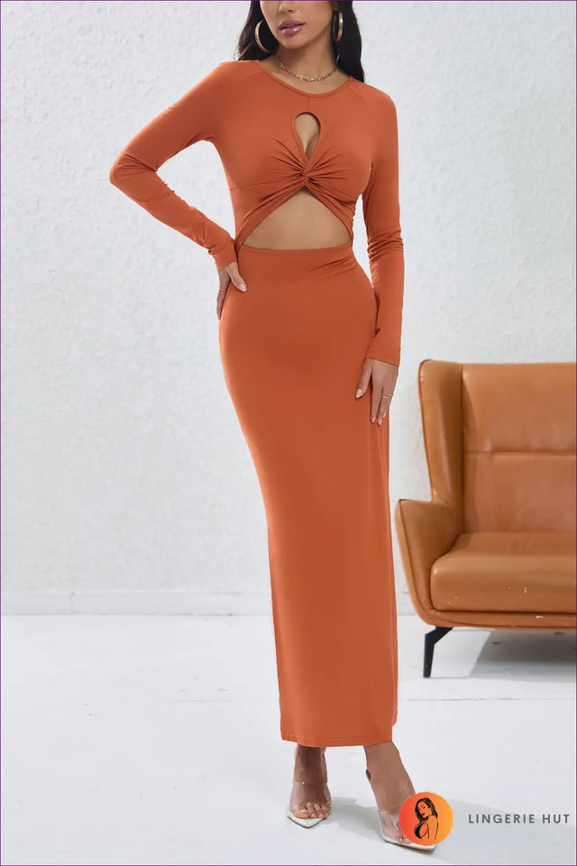 Cutout Dress with Cutout Detail - Quiet Confidence
