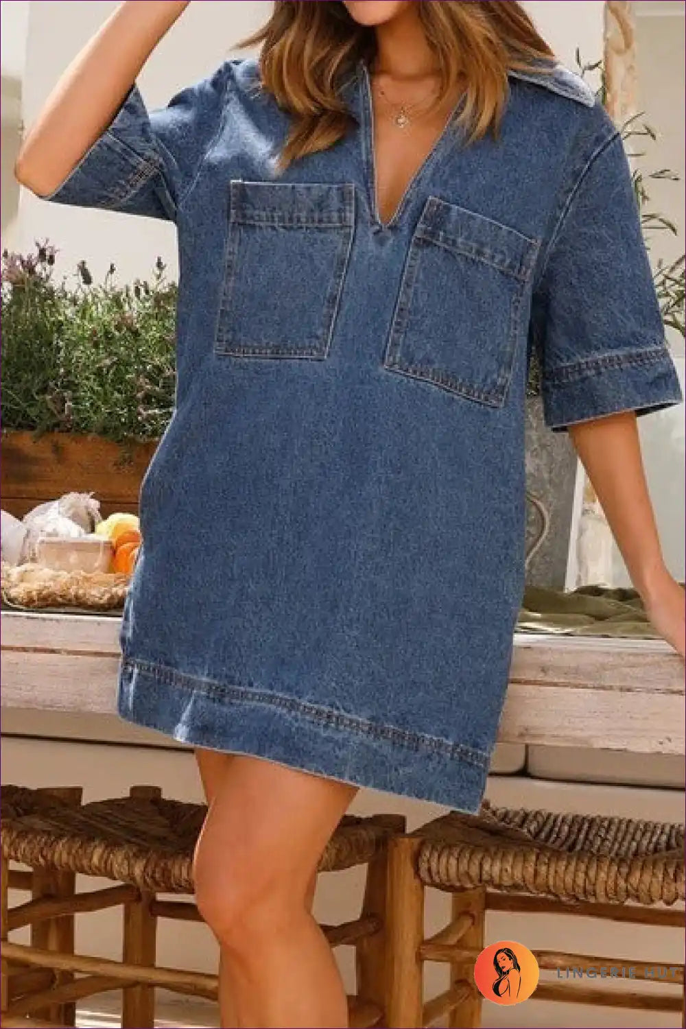 Denim Lovers, Rejoice! Our Daydream Dress Is Here To Revolutionize Your Wardrobe. Chic, Comfortable,