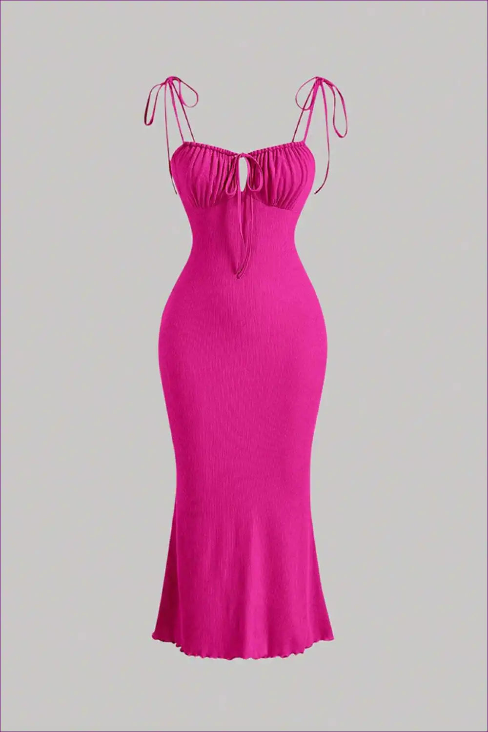 Drawstring Bust Knit Bodycon Dress - Flirty Club Essential for Bodycon, Casual, Clubwear, Date Night,