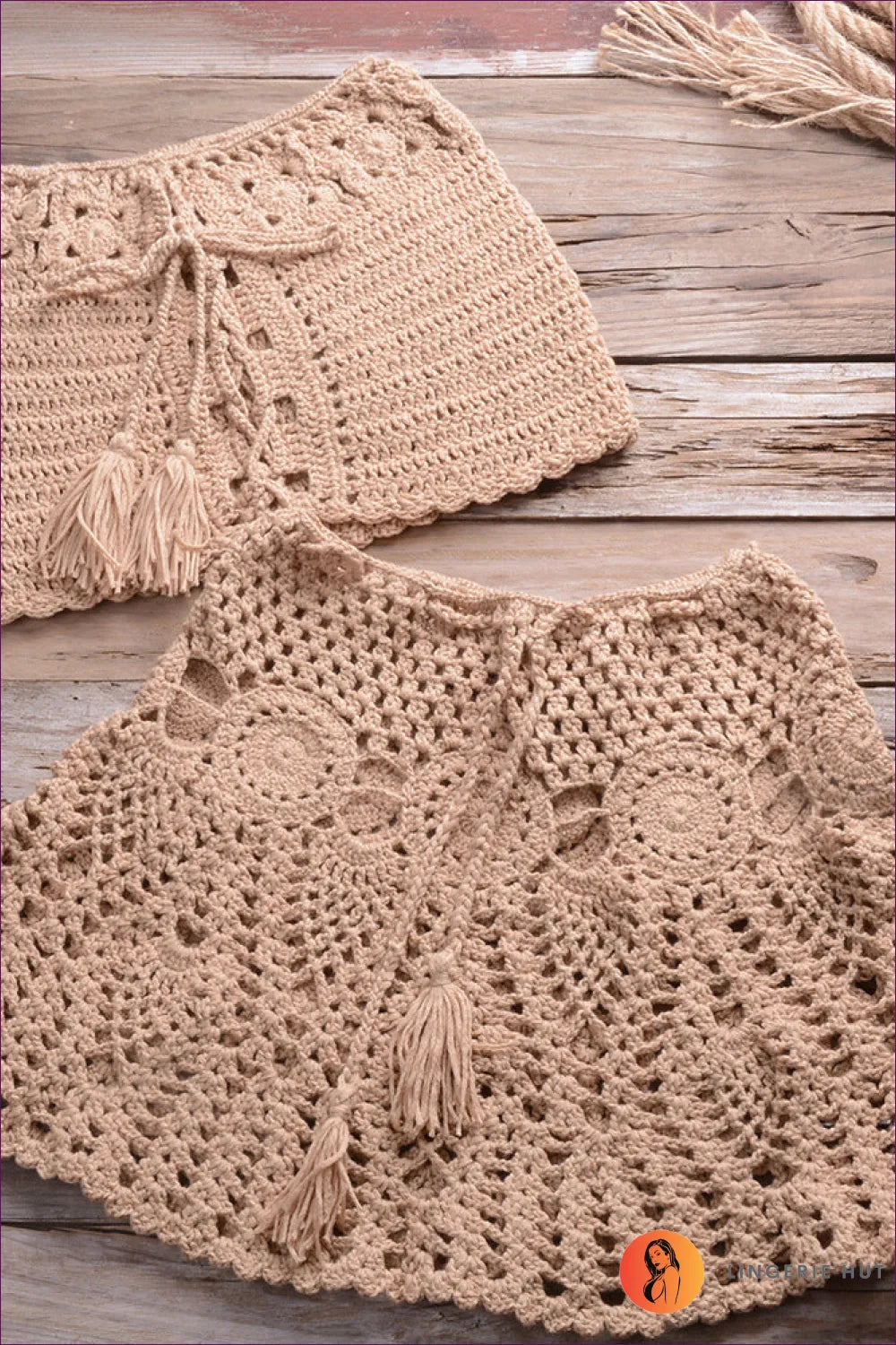 Elevate Your Beach Style With Our Dreamy Off-shoulder Beach Dress. From The Crochet Detailing To Strapless