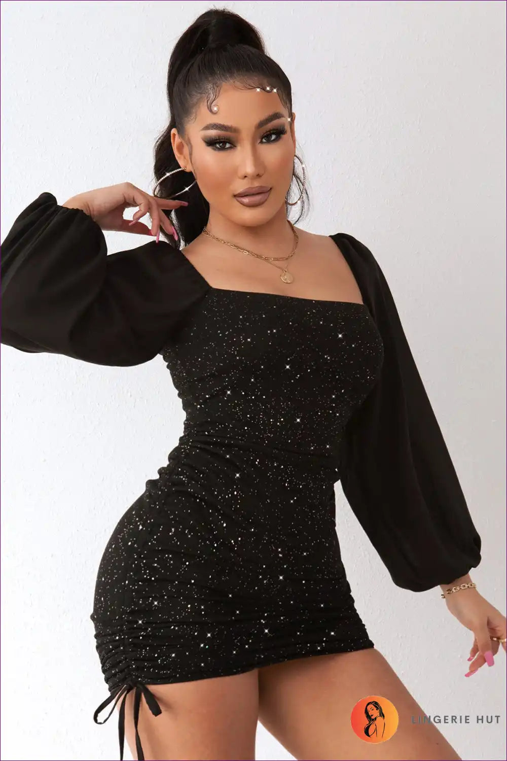 Elegant Backless Sheath Dress in Solid Colour Dresses Free Shipping 30 Day Hassle Returns