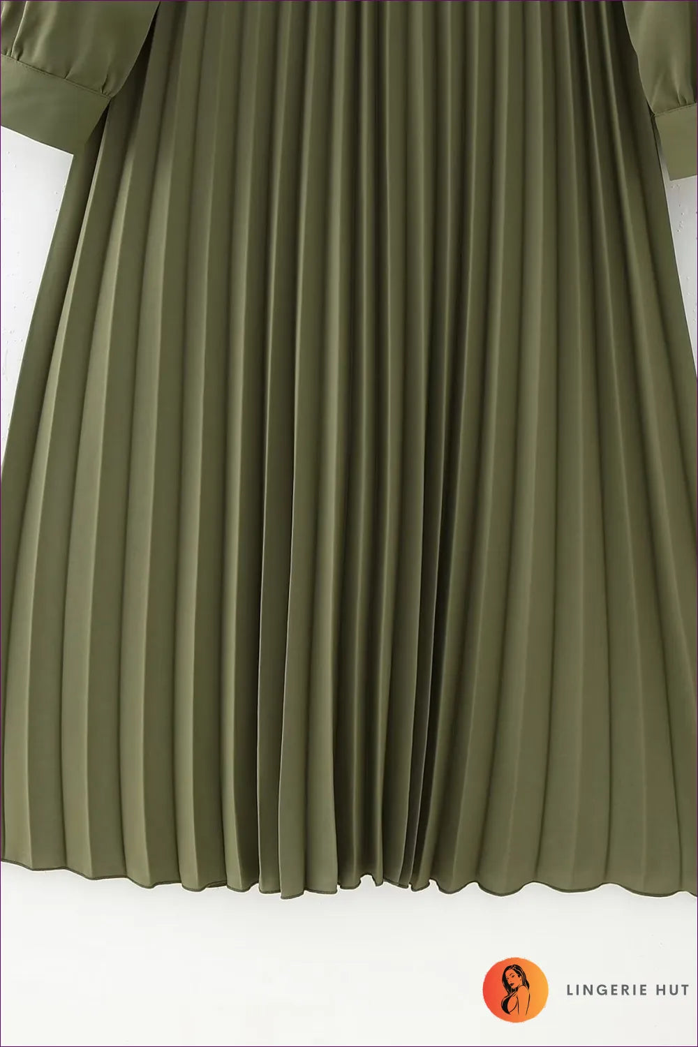 Elegant Belted Pleated Dress | Timeless Office Style