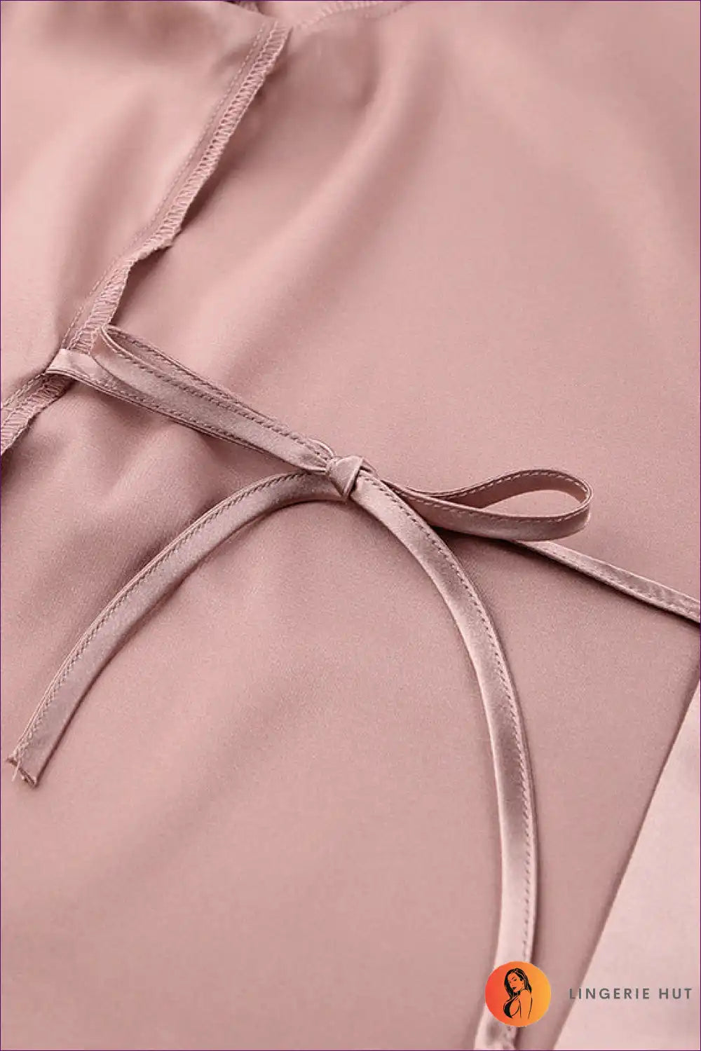 Enhance Your Wardrobe With Our Satin Feather Trim Belted Robe. Crafted From Soft Satin Feather Trim, It’s