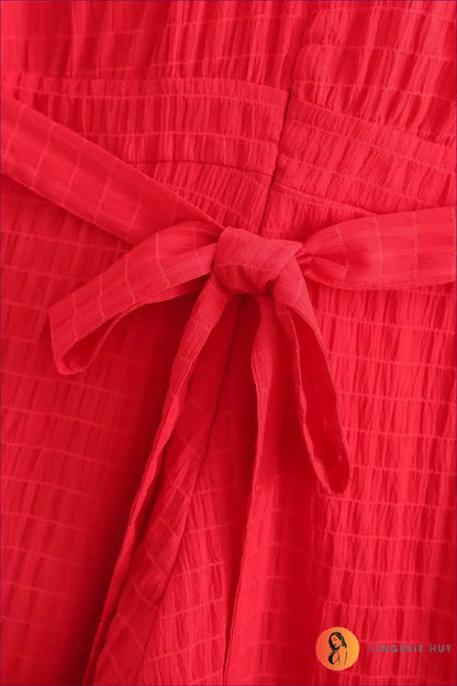 Stand Out In Style With Our Elegant Solid Ruffle Dress. Perfect For Daily Summer Chic, Pair Strappy Heels