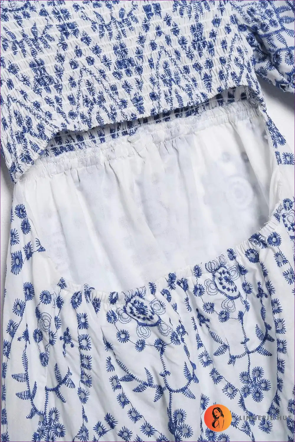 Embroidered Square Neck Midi with Ruffle Sleeves for a Line, Boho, Dress, Dresses, Everyday