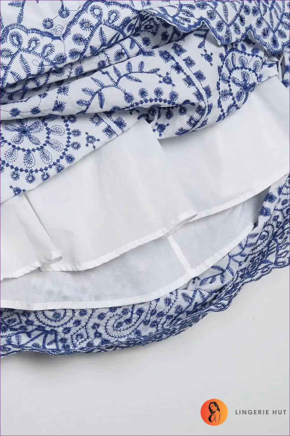 Embroidered Square Neck Midi with Ruffle Sleeves for a Line, Boho, Dress, Dresses, Everyday