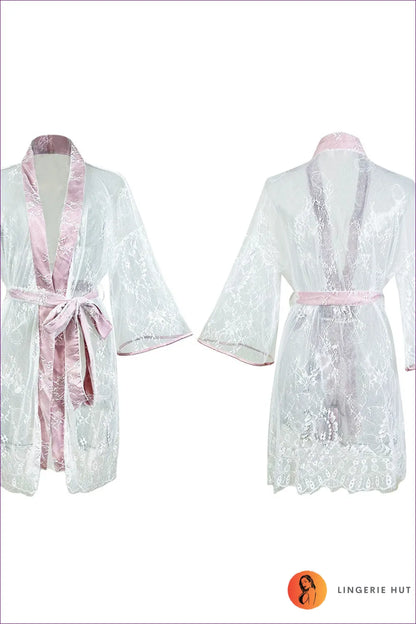 Enchanting Lace Robe - Ultimate Elegance