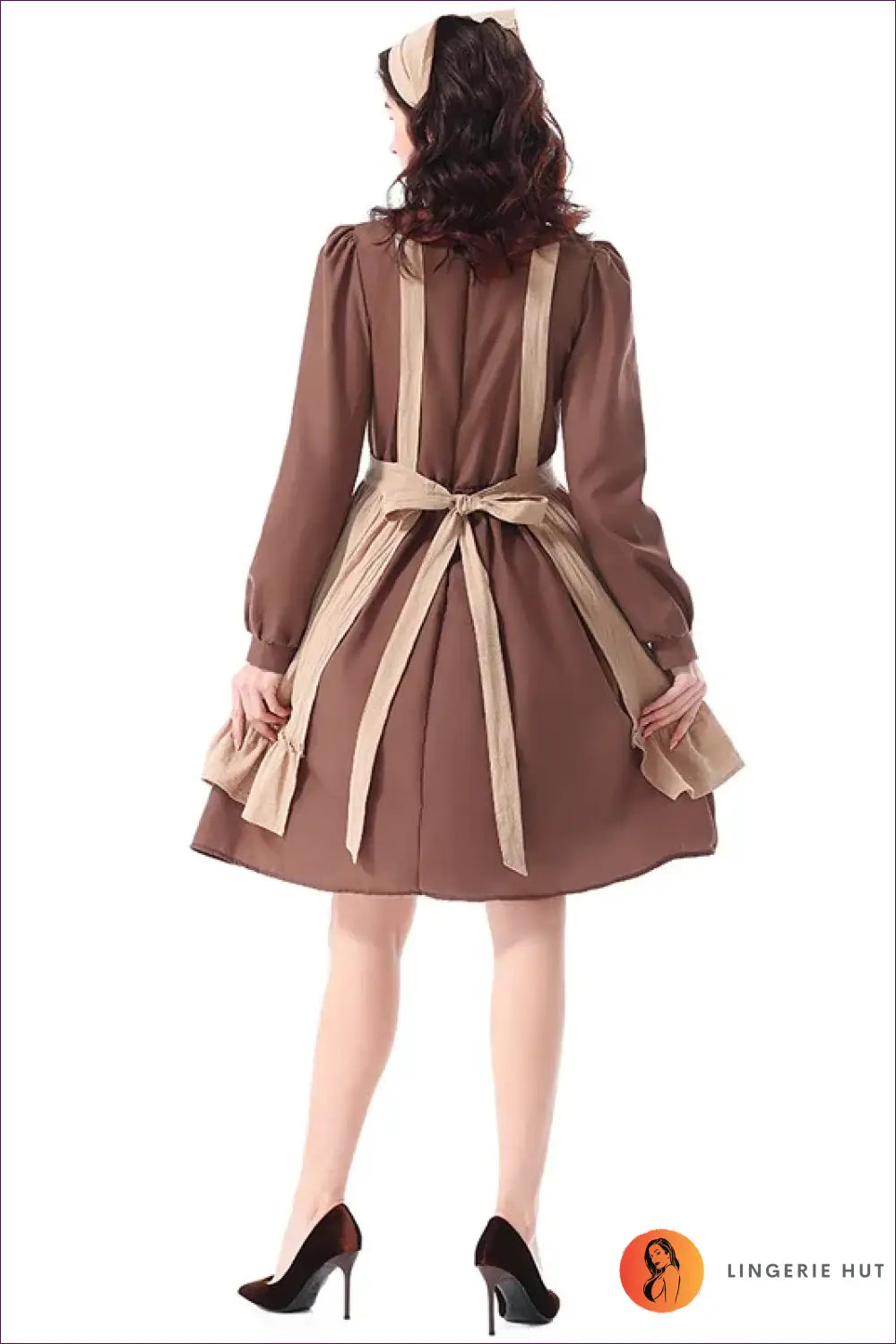 Peasant Maid Costume with Apron Pinafore - Storybook Charm - just in • Party • Theme Parties - Lingerie Hut