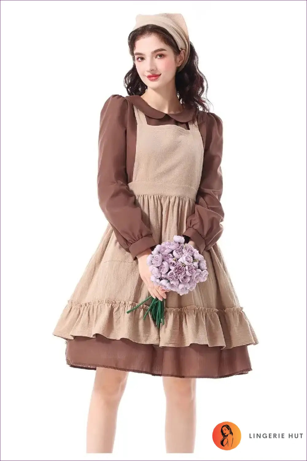 Peasant Maid Costume with Apron Pinafore - Storybook Charm - just in • Party • Theme Parties - Lingerie Hut