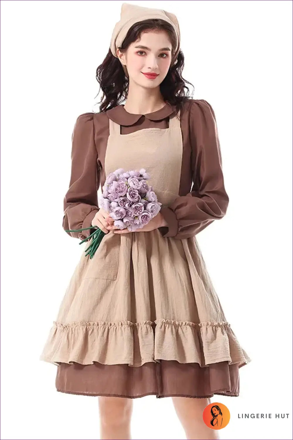 Peasant Maid Costume with Apron Pinafore - Storybook Charm - just in • Party • Theme Parties - Lingerie Hut