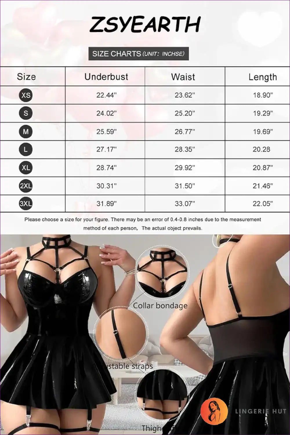 Faux Leather Deep v Babydoll Dress for After-dark Drama a Line, Babydoll, Clubwear, Cutout, Date Night