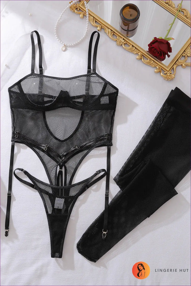 Fishnet Cutout Bodysuit - The Detail That Turns Heads