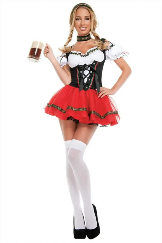 Flirty Beer Maid Costume - Festive Fun