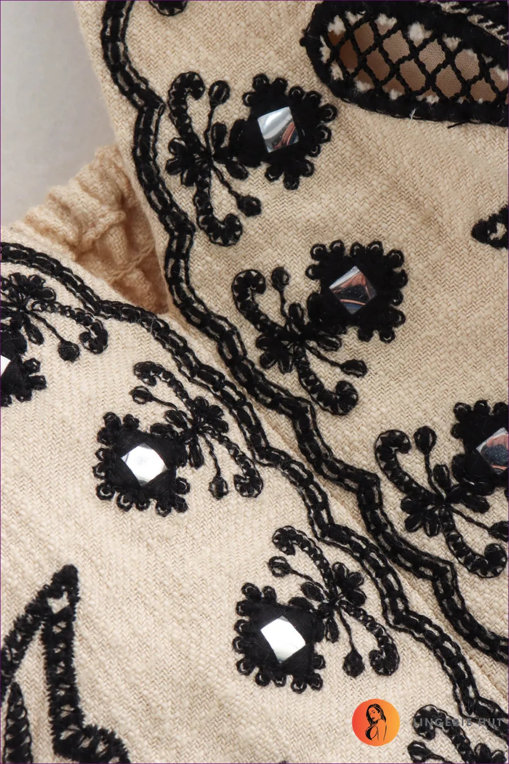 Floral Embroidered Crop Top & Skirt Set - Summer Allure For x