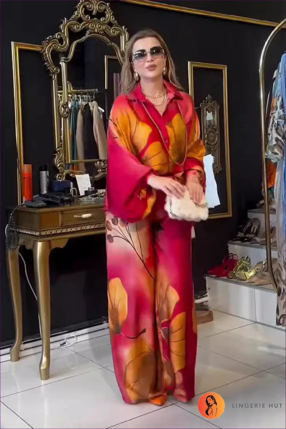 Floral Maxi Dress - the Statement Piece for Every Occasion - Dresses - Lingerie Hut - All Season • Casual • Evening Wear