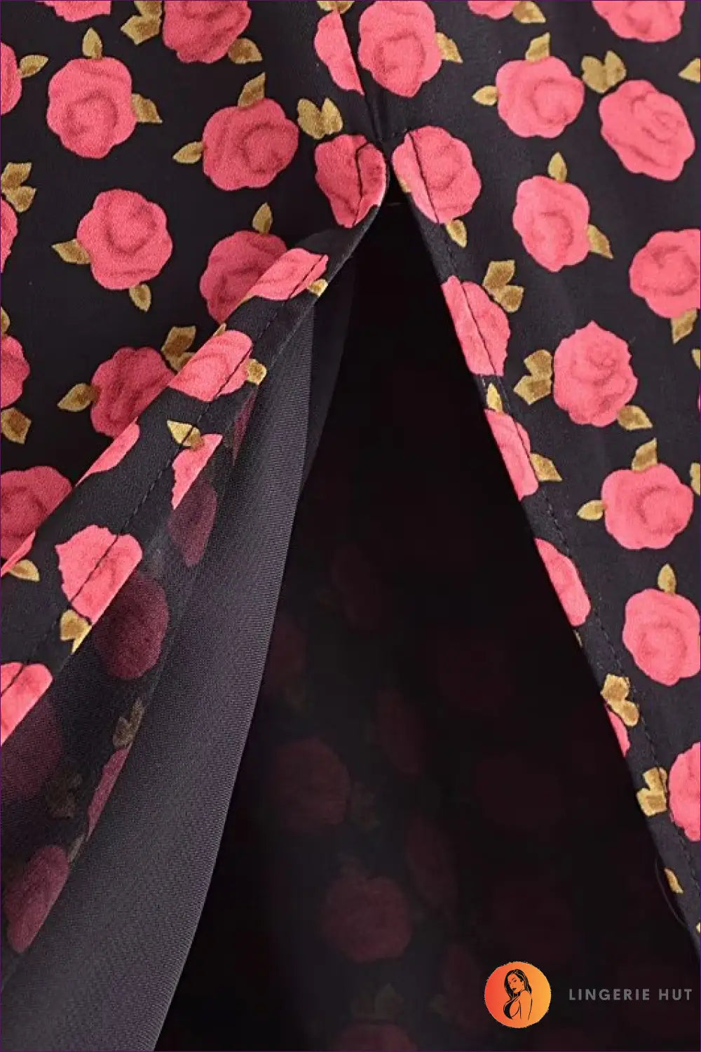 Floral Midi Dress with Backless Detail - Garden Party Ready - Dresses - Lingerie Hut - A-line • Autumn • Backless