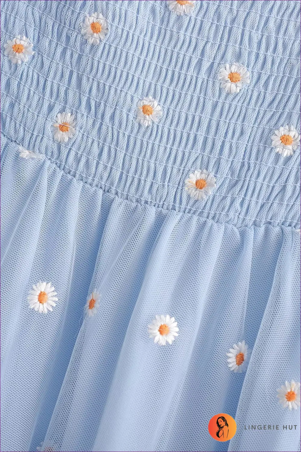 Floral Puff Sleeve Midi Dress - Garden Party Ready - Dresses - Lingerie Hut - A-line • Boho • Casual • Everyday