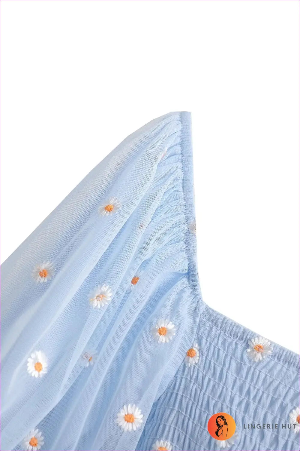 Floral Puff Sleeve Midi Dress - Garden Party Ready - Dresses - Lingerie Hut - A-line • Boho • Casual • Everyday