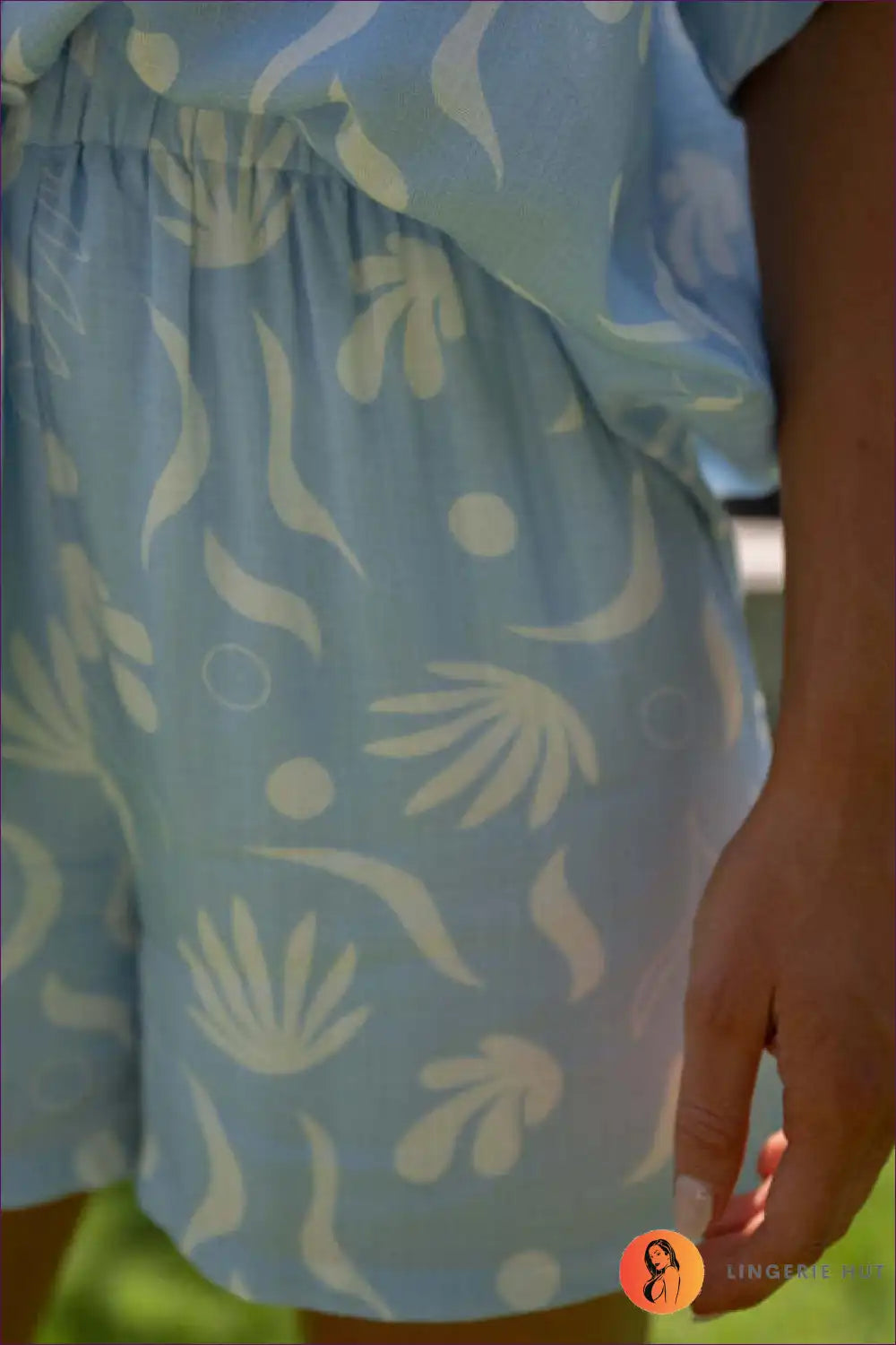 Floral Print Shirt and Shorts Set with Pockets - Laidback Summer for Casual, co Ord, Everyday, Floral,