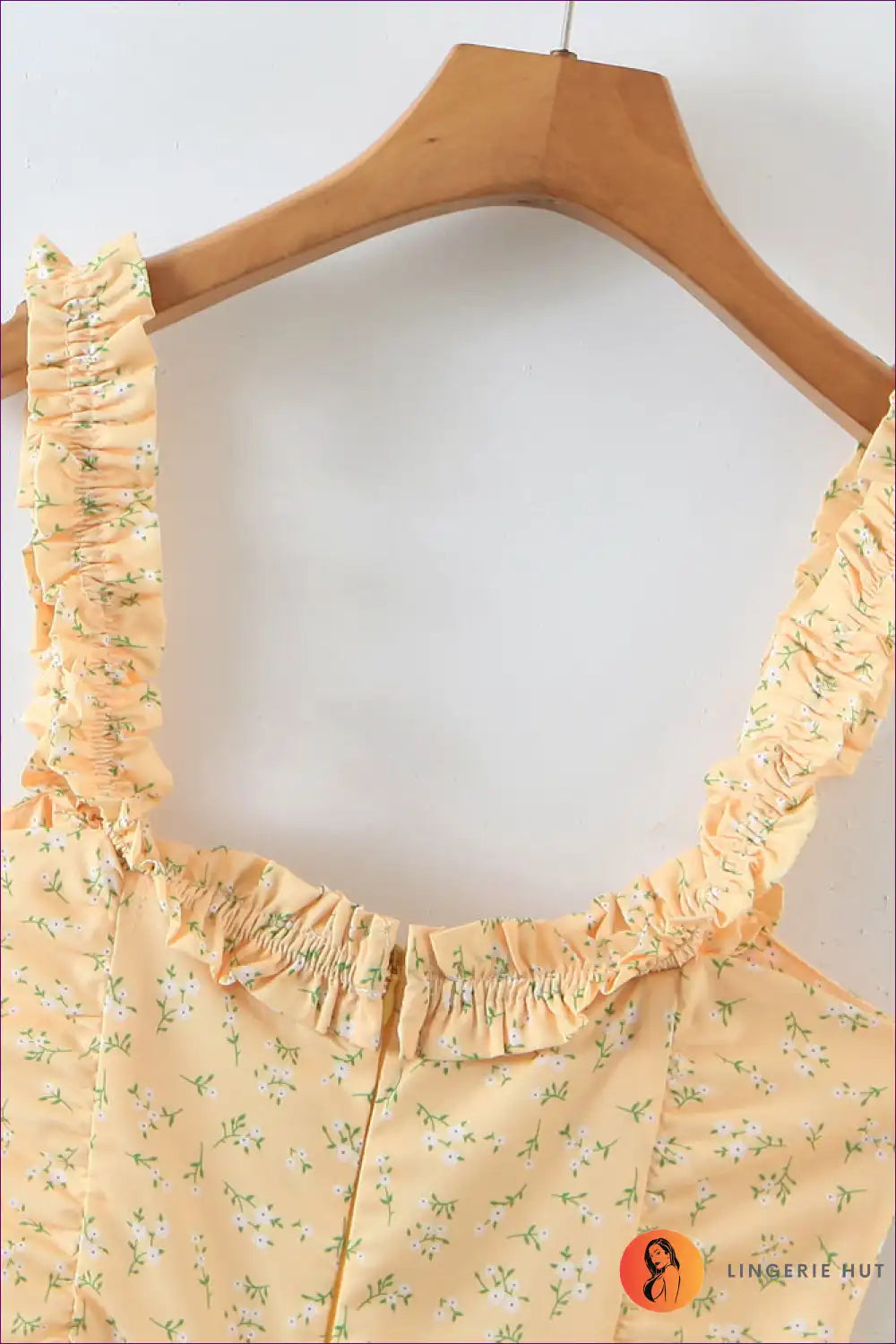 Get Summer-ready With Our Slim, Floral Ruffle Dress - Perfect For a Chic And Feminine Look. Pair Strappy