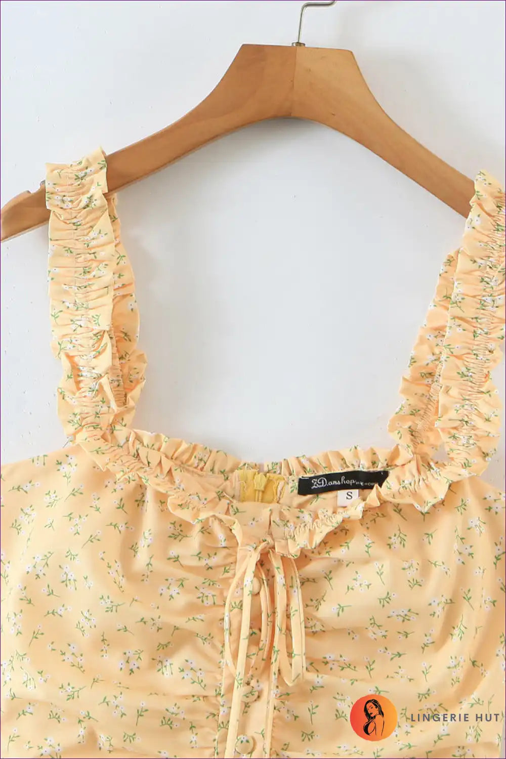 Get Summer-ready With Our Slim, Floral Ruffle Dress - Perfect For a Chic And Feminine Look. Pair Strappy