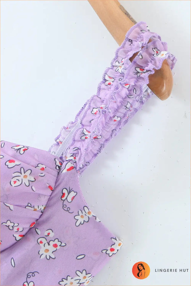 Floral Tiered Mini Sundress - Garden Party Ready