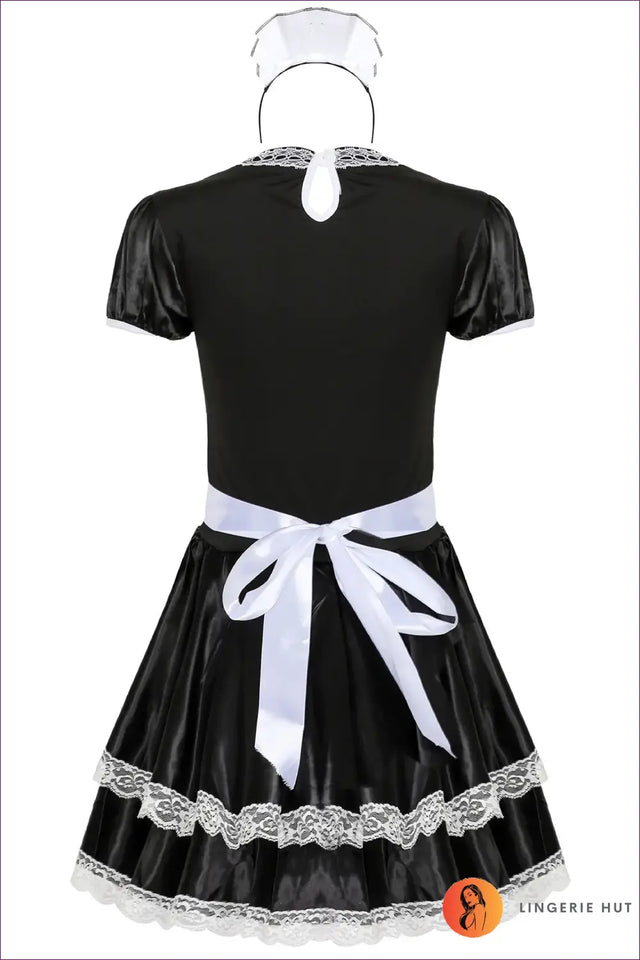 French Maid Costume with Lace Apron - After Hours Ease