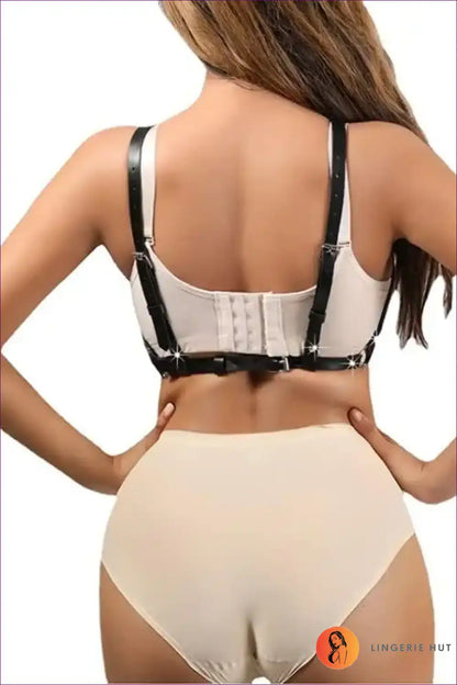 Harness Strap Accessory with Adjustable Fit - Bold Layering Piece for Boudoir, Clubwear, Costume, Evening
