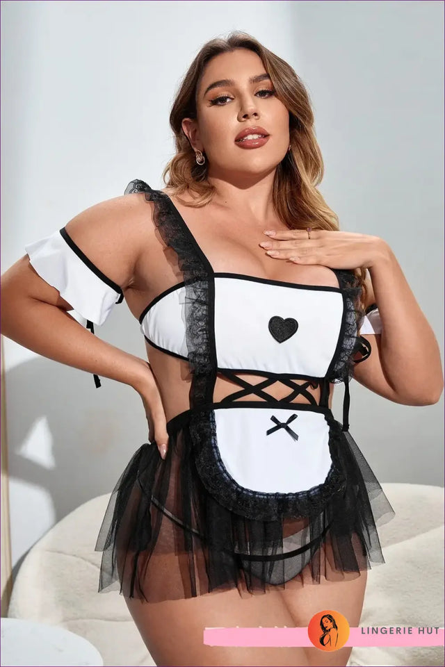 Heartbreaker Lace-Up Bralette Set - Bold Rebellion
