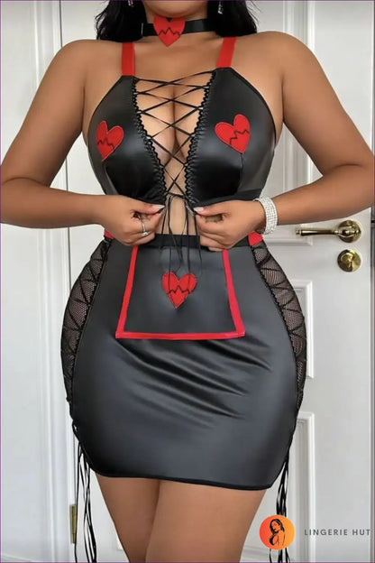 Heartbreaker Lace-up Bralette Set - Bold Rebellion - Lingerie - just in • Hut