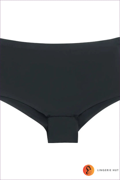 High-waisted Briefs with Seamless Finish - Everyday Luxury - Xs / Black - Shapewear - Lingerie Hut - Activewear • All