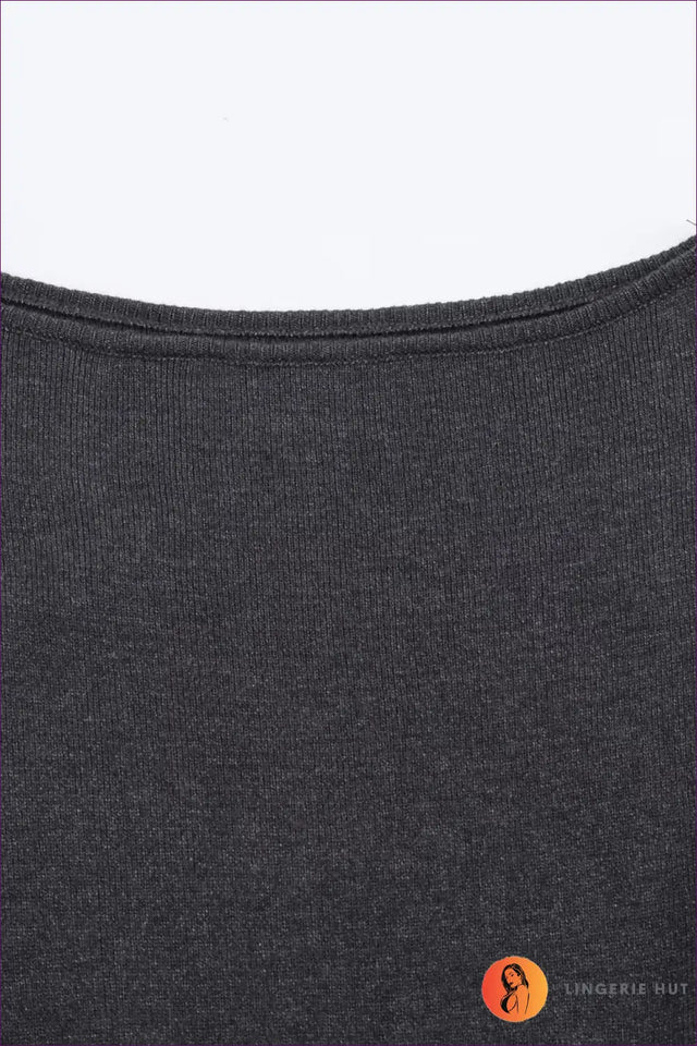 Knit Midi A-Line Dress with Belt Detail - Everyday Elegance
