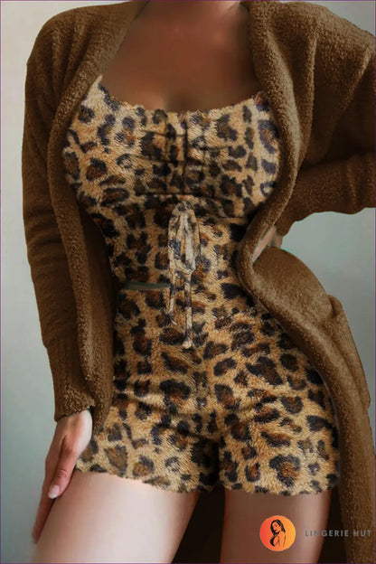 Knitted Loungewear Set with Tie-up Detail - Effortless Comfort Edit - s / Multi-2 - Lingerie Hut - All Season • Casual