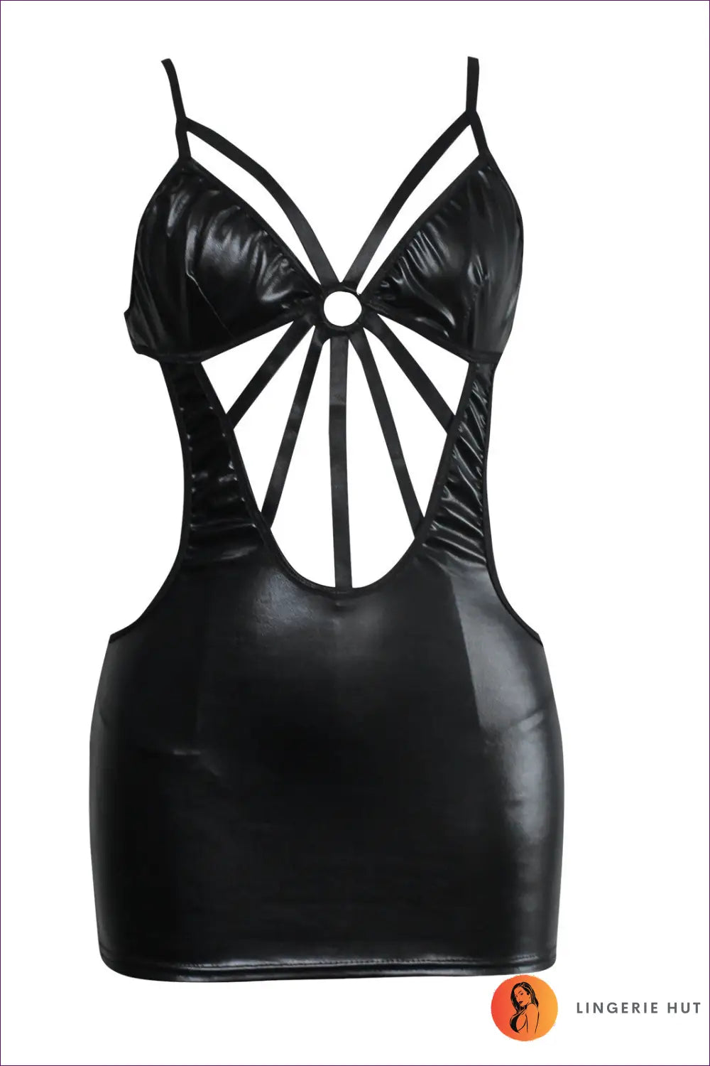 Lace Bodysuit with Cut-out Details - Worth a Second Look - s / Black - Dresses - Lingerie Hut - All Season • Cutout