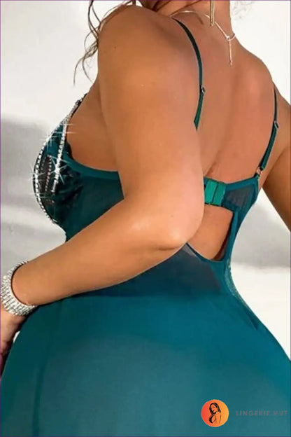 Lace Cutout Babydoll Dress - Understated Glamour - Lingerie - Hut - All Season • Boudoir